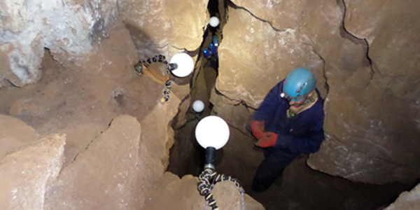 3D Mapping of the Dinaledi cave system, where Homo naledi was found.